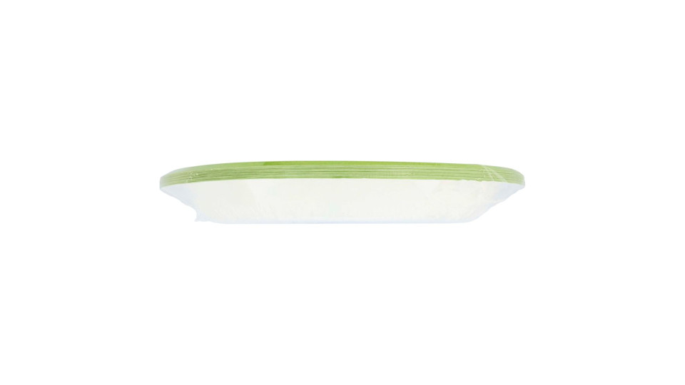 Piatti Piani Colorati In Cartoncino Ø 21 Cm Verdi 20 Pz
