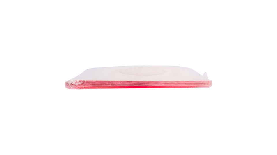 Piatti Piani Colorati In Cartoncino Ø 21 Cm Rossi 20 Pz
