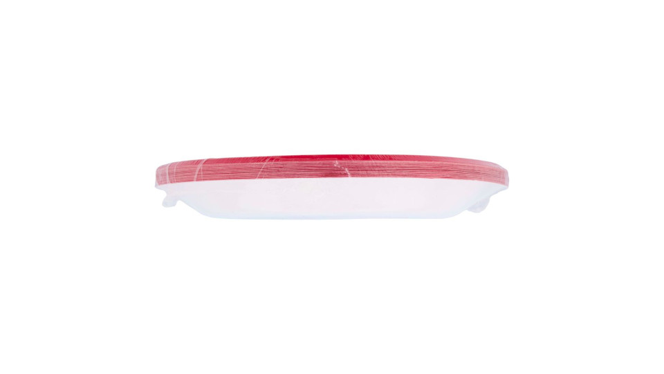 Piatti Dessert Colorati In Cartoncino Ø 17 Cm Rossi 20 Pz