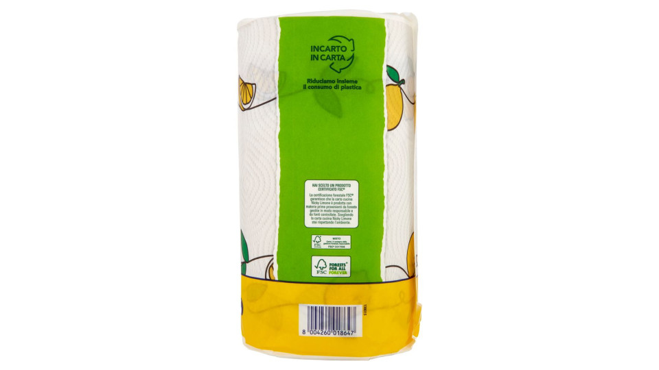 Nicky Limone Carta Cucina 2 Pz