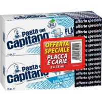 Pasta Del Capitano Placca E Carie 2x75 Ml