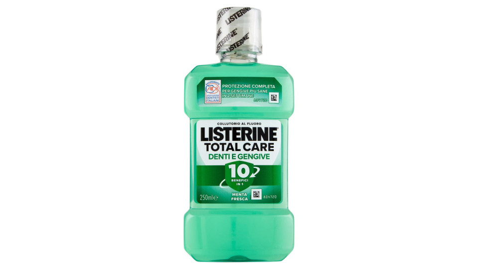 Listerine Total Care Denti E Gengive 250 Ml