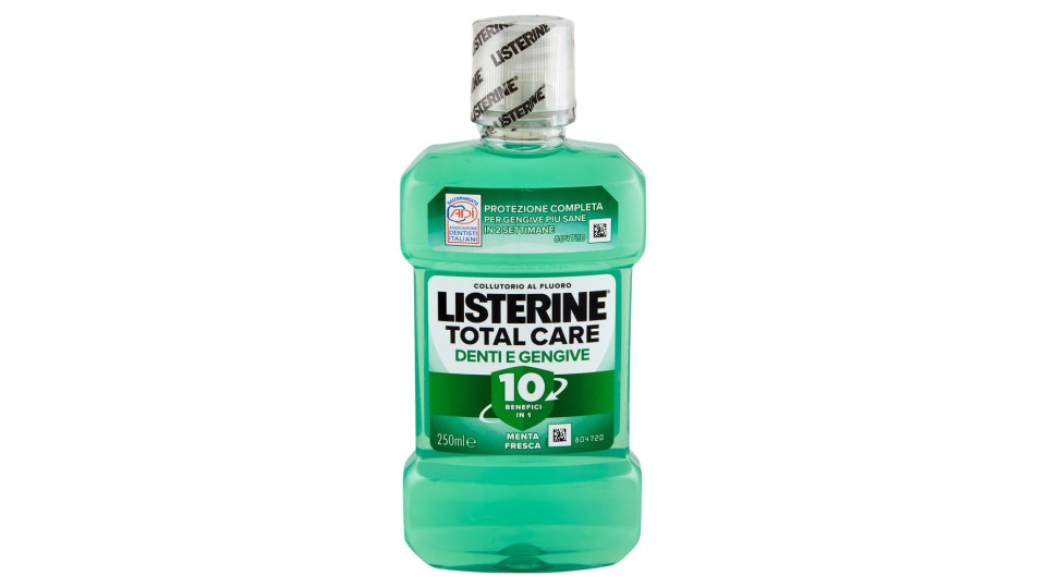 Listerine Total Care Denti E Gengive 250 Ml