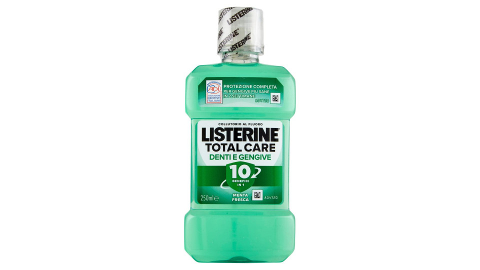 Listerine Total Care Denti E Gengive 250 Ml