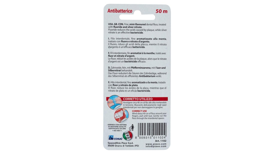 Filo Int Silv.care Fl+vitc 50m