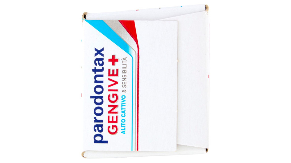 Parodontax Gengive + Whitening, Dentifricio Quotidiano Per Alito Cattivo & Sensibilità Dentale 75 Ml