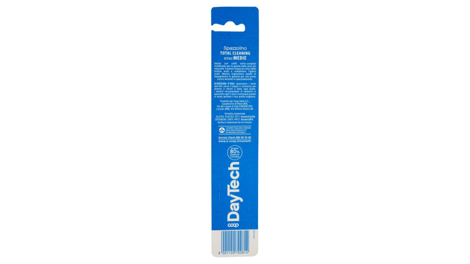 Spazzolino Total Cleaning Setole Medie