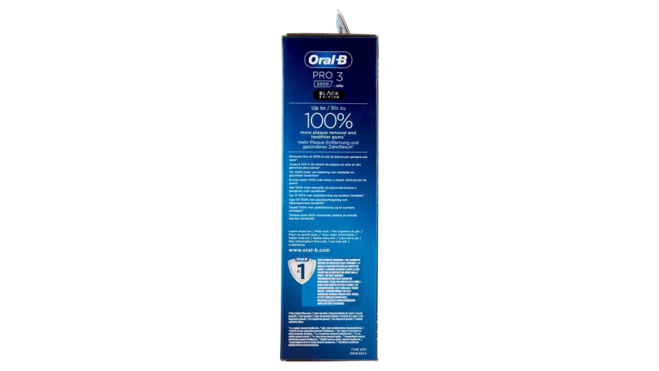 Sp.el.oralb Pro3 Cross.+2ric.