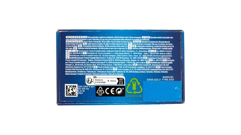 Sp.el.oralb Pro3 Cross.+2ric.