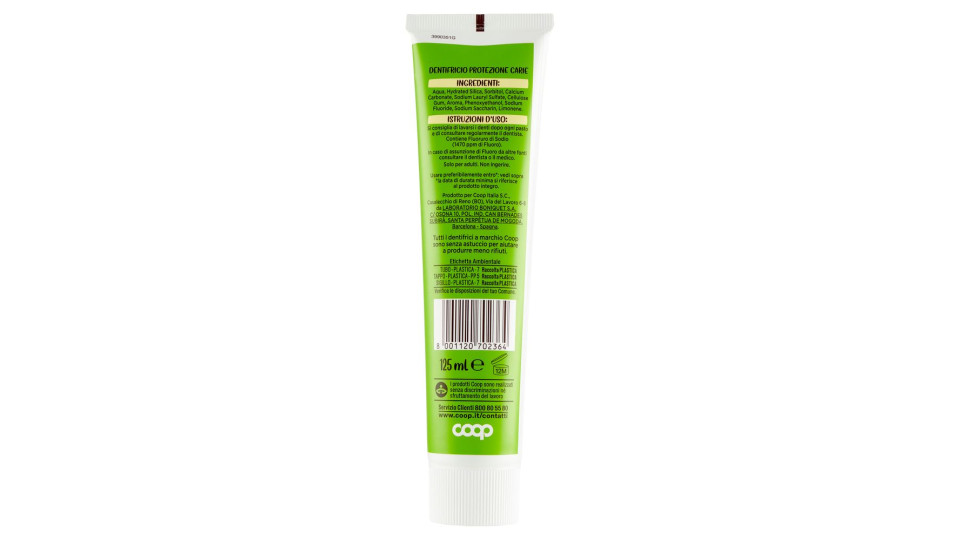 Dentifricio Protezione Carie 125 Ml
