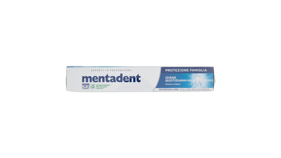 Mentadent Protezione Famiglia Igiene Quotidiana 4 X 75 Ml