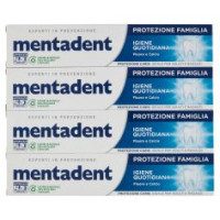 Mentadent Protezione Famiglia Igiene Quotidiana 4 X 75 Ml