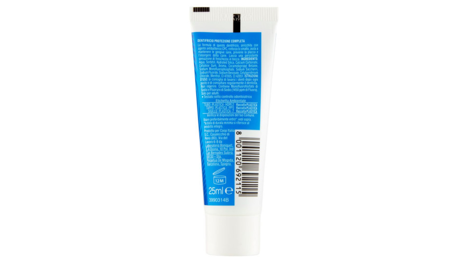 Dentifricio Protezione Completa 25 Ml
