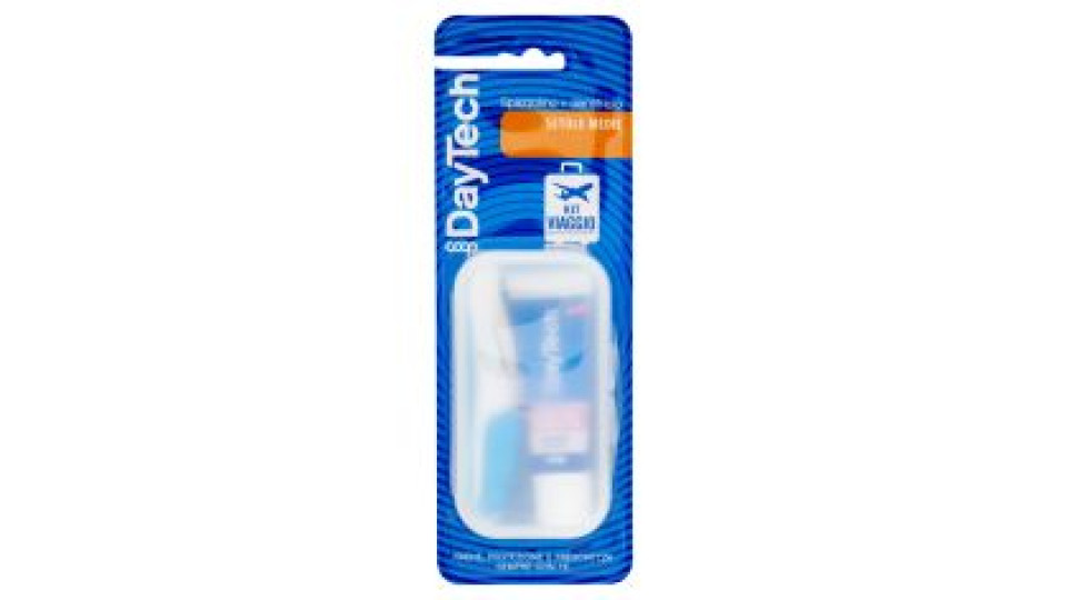 Kit Viaggio Spazzolino Setole Medie + Dentifricio 25 Ml