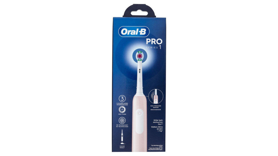 Oral-b Spazzolino Elettrico Denti Ricaricabile Pro Series 1 Pink