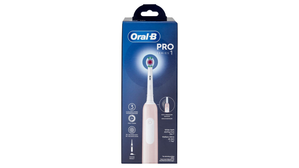 Oral-b Spazzolino Elettrico Denti Ricaricabile Pro Series 1 Pink