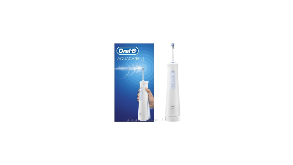 Oral-b Idropulsore Aquacare 4 Portatile Con 3 Modalità Di Pulizia E Tecnologia Oxyjet