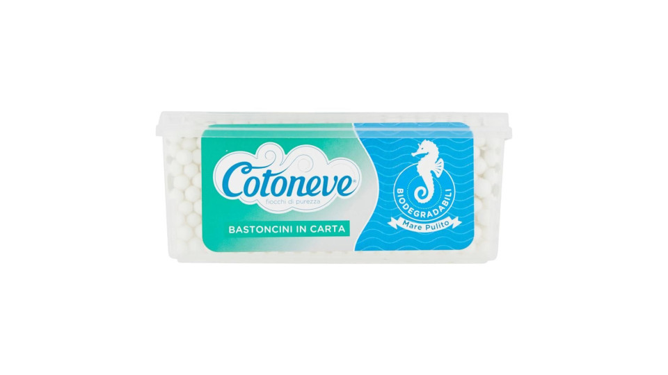 Cotoneve Bastoncini Cotonati In Carta 200 Pz
