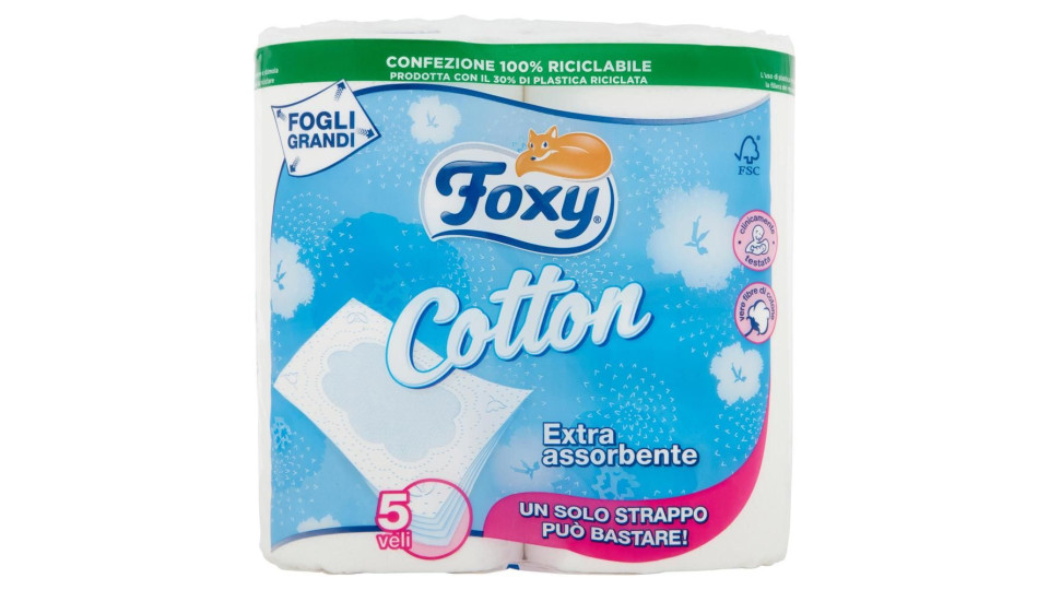 Foxy Cotton 4 Pz