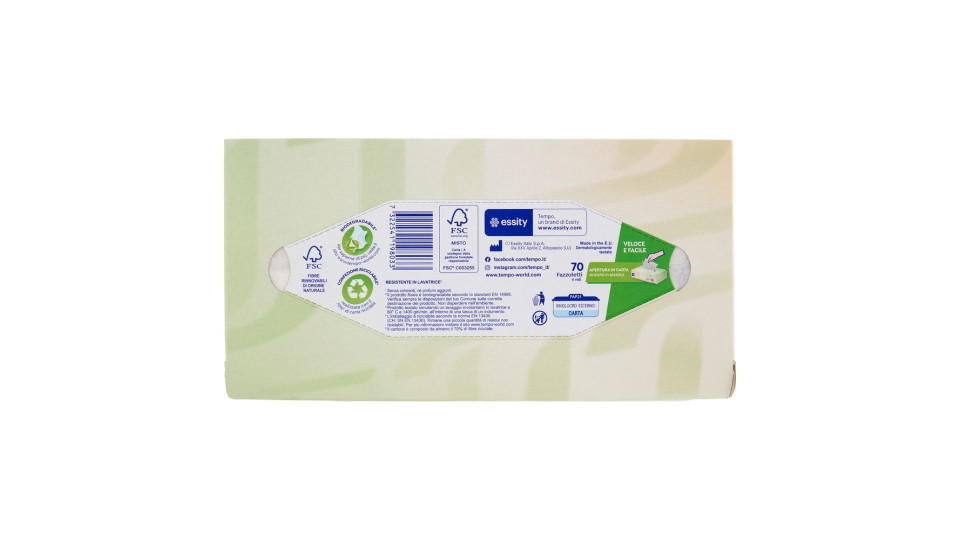 Tempo Natural & Soft Fazzoletti 4 Veli 10 Pz