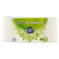 Carta Igienica Compatta 2 Veli 8 Pz