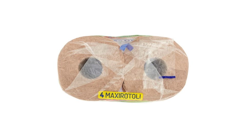 Comprami Pure Carta Igienica 100% Cartone* Riciclato Maxirotoli 4 Pz