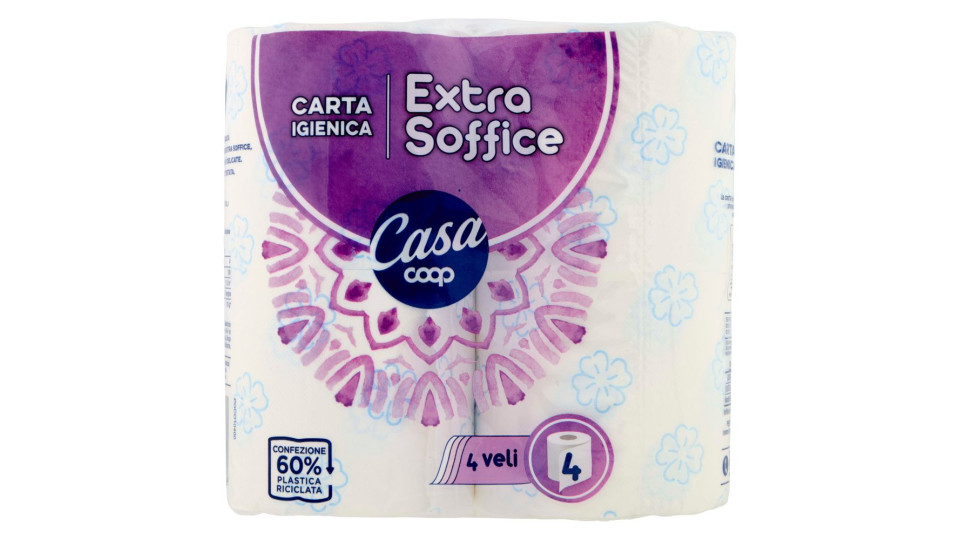 Carta Igienica Extra Soffice 4 Veli 4 Pz