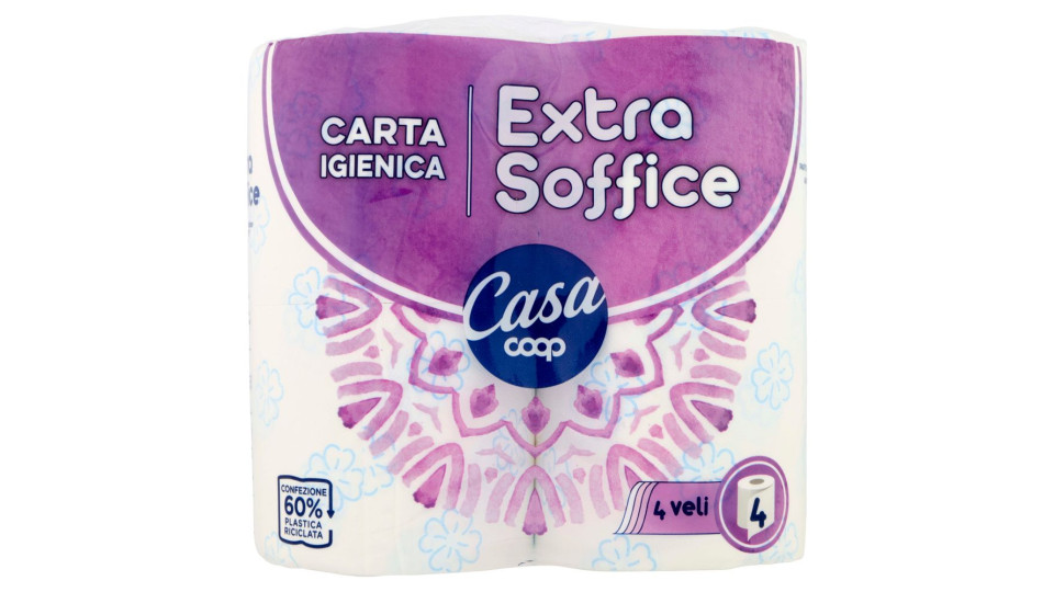 Carta Igienica Extra Soffice 4 Veli 4 Pz
