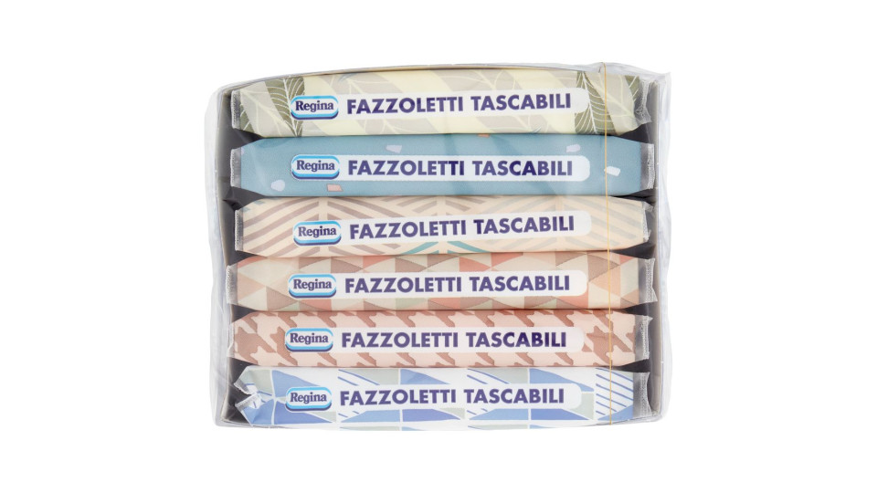 Regina Fazzoletti Tascabili 6 Pacchetti