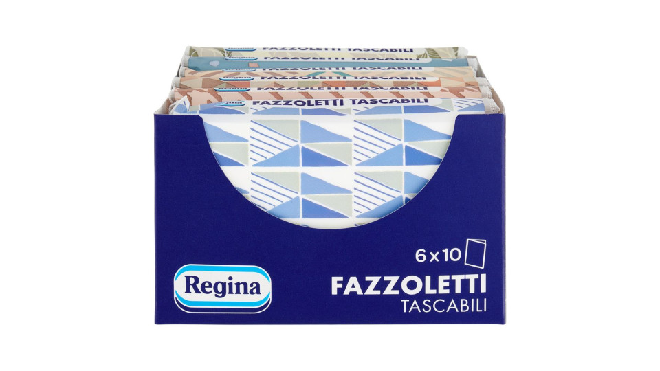 Regina Fazzoletti Tascabili 6 Pacchetti