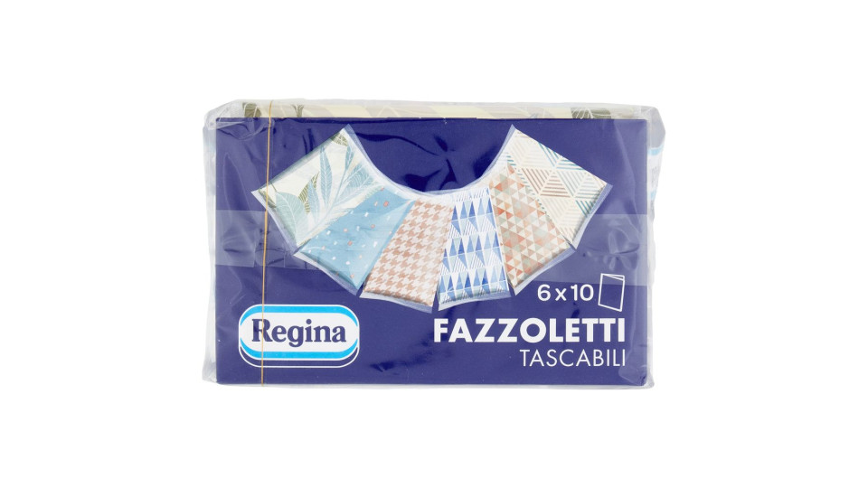 Regina Fazzoletti Tascabili 6 Pacchetti