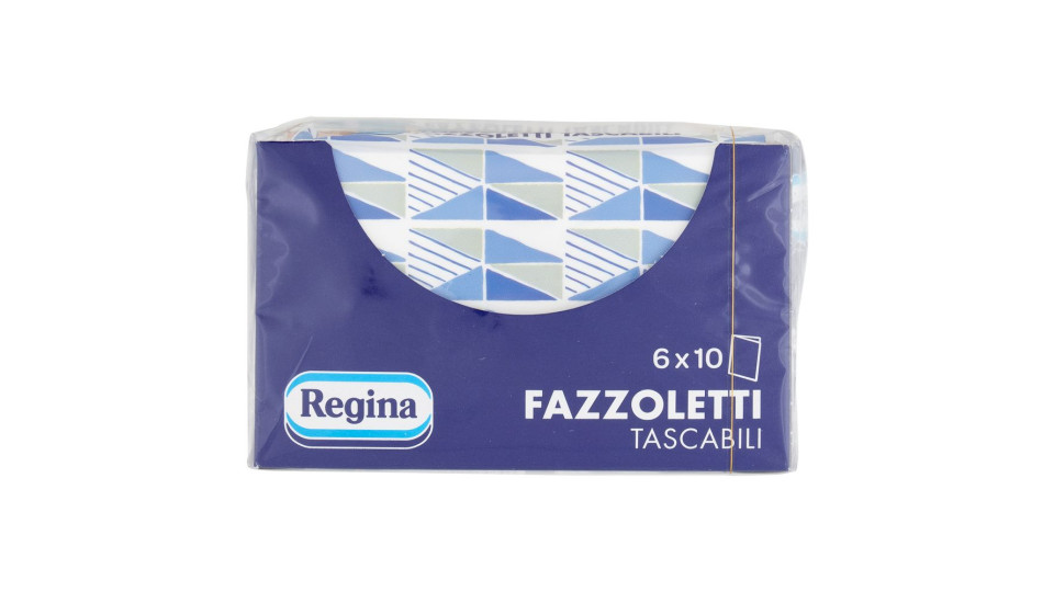 Regina Fazzoletti Tascabili 6 Pacchetti