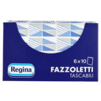 Regina Fazzoletti Tascabili 6 Pacchetti