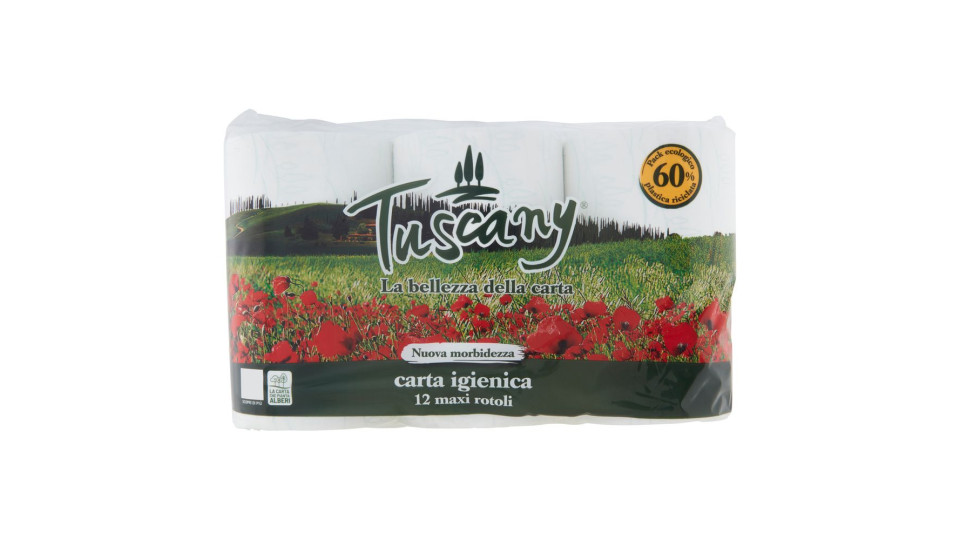 Tuscany Carta Igienica Maxi Rotoli 12 Pz