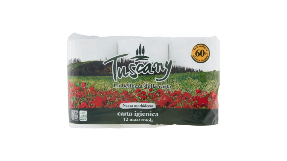 Tuscany Carta Igienica Maxi Rotoli 12 Pz