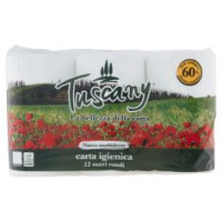 Tuscany Carta Igienica Maxi Rotoli 12 Pz