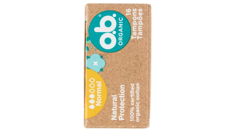 O.b. Organic Normal Tampons 16 Pz