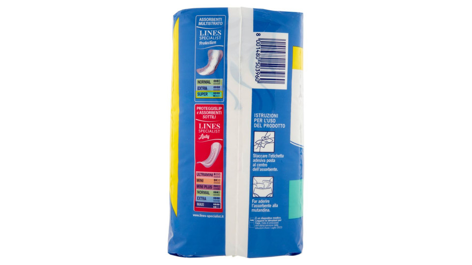 Lines Specialist Protection Assorbenti Super 15 Pz