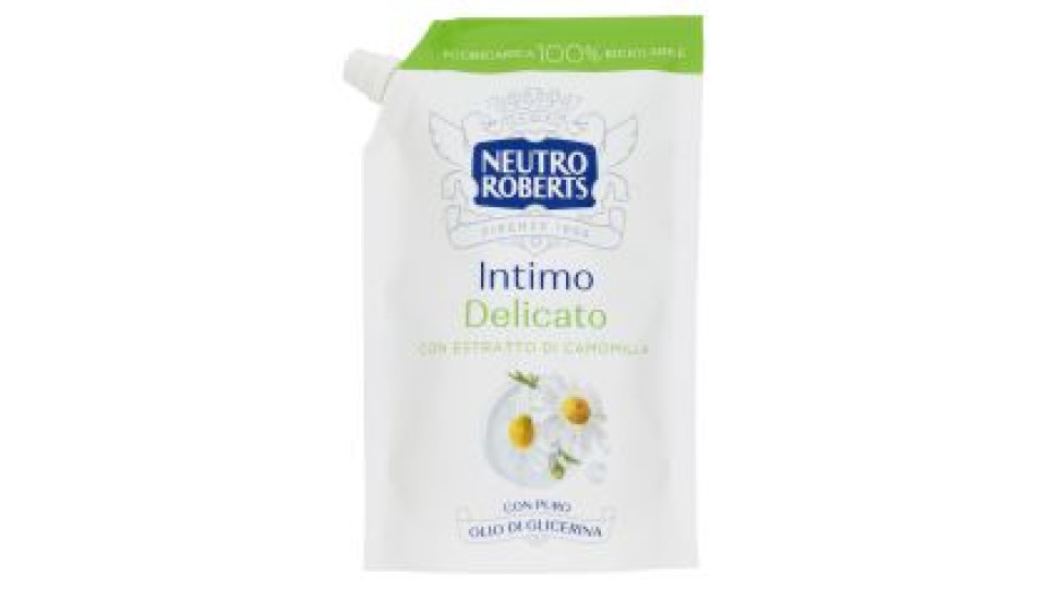 Neutro Roberts Intimo Delicato Con Estratto Di Camomilla Ecoricarica 400 Ml