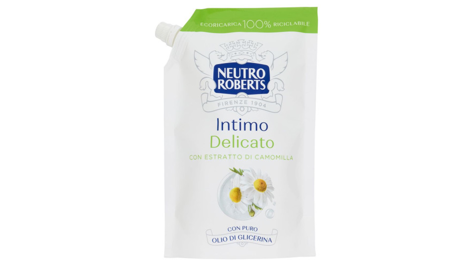 Neutro Roberts Intimo Delicato Con Estratto Di Camomilla Ecoricarica 400 Ml