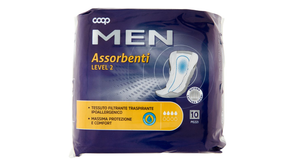 Men Assorbenti Level 2 10 Pz