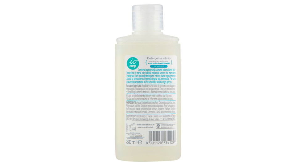 Detergente Intimo Ph 5 Lenitivo 80 Ml