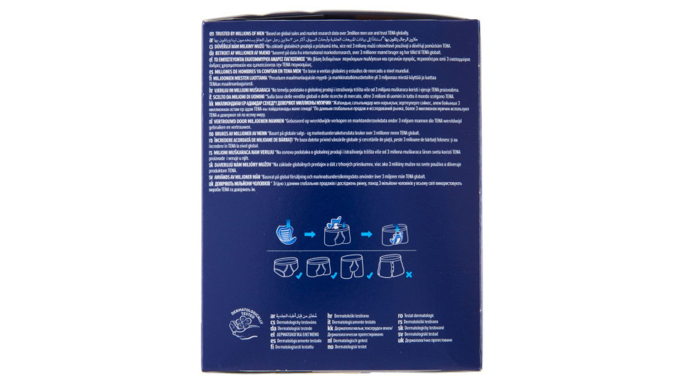 Tena Men Active Fit Absorbent Protector Level 2 10 Pz