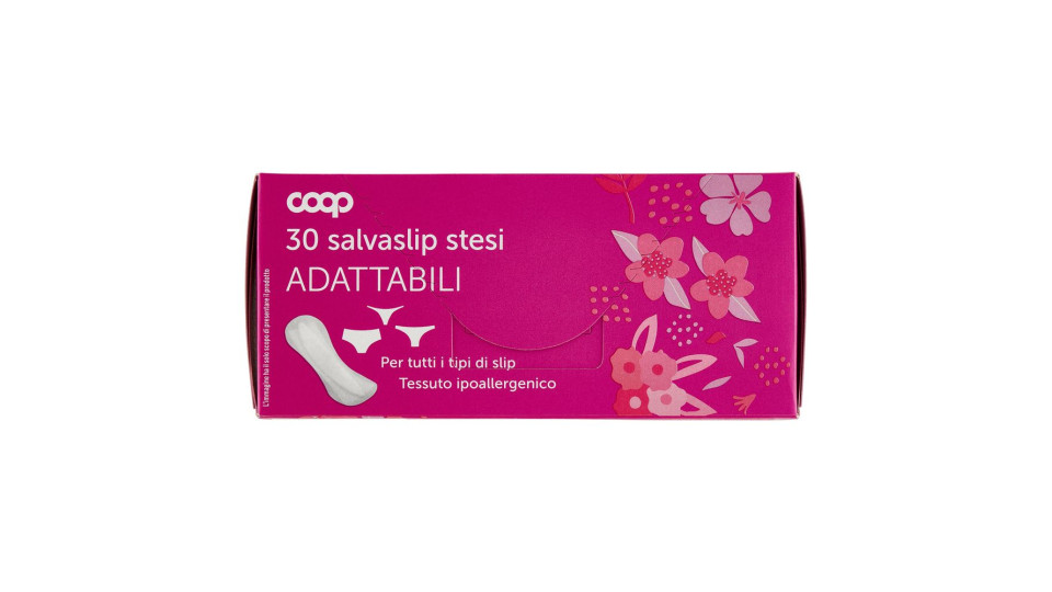 Salvaslip Stesi Adattabili 30 Pz