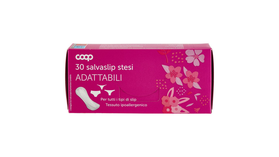 Salvaslip Stesi Adattabili 30 Pz