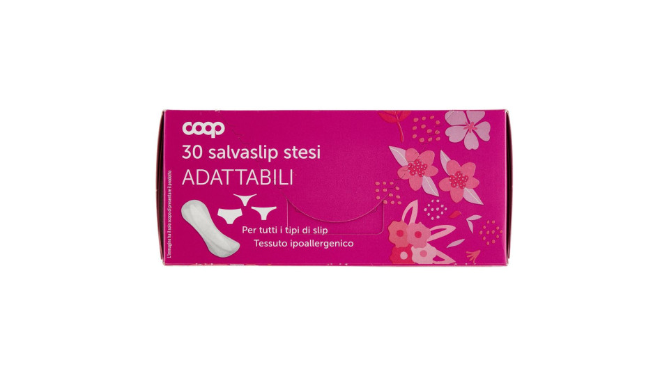 Salvaslip Stesi Adattabili 30 Pz