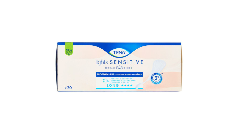Tena Lights Sensitive Proteggi-slip Long 20 Pz
