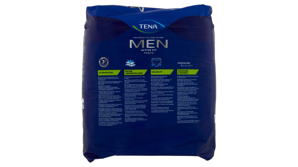 Tena Men Active Fit Pants Plus S/m 9 Pz