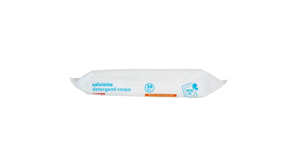 Salviette Detergenti Corpo 24 Pz