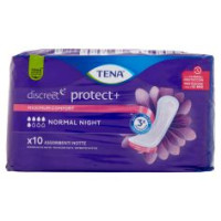 Tena Discreet Protect+ Normal Night Assorbenti Notte 10 Pz
